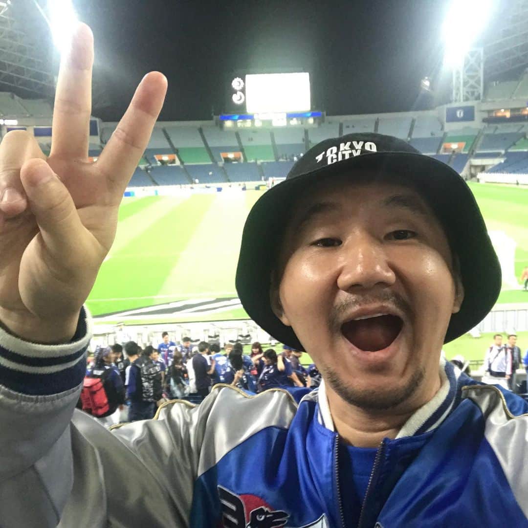 植田朝日のインスタグラム：「🇯🇵🇯🇵🇯🇵﻿ ﻿ ラストナイトはモンゴル戦‼️﻿ 当たり前だけど圧勝だったね！w﻿ ﻿ 胃がキリキリする様な最終予選の方が面白いに決まってるけど、アピールする選手が飛び出てくるこう言う試合もテーマがあっていいね。﻿ ﻿ にしてもジュンヤ、キレキレだったな〜。﻿ ﻿ #日本代表 #daihyo﻿」