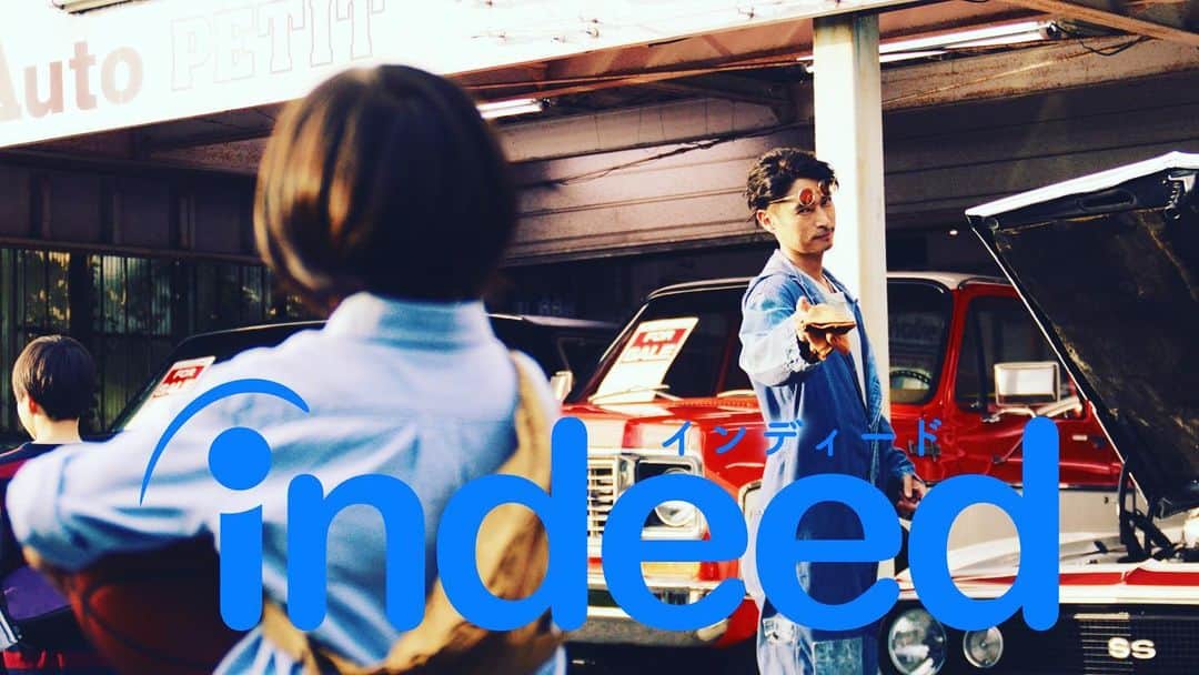 窪塚洋介のインスタグラム：「Indeed new CM♪」