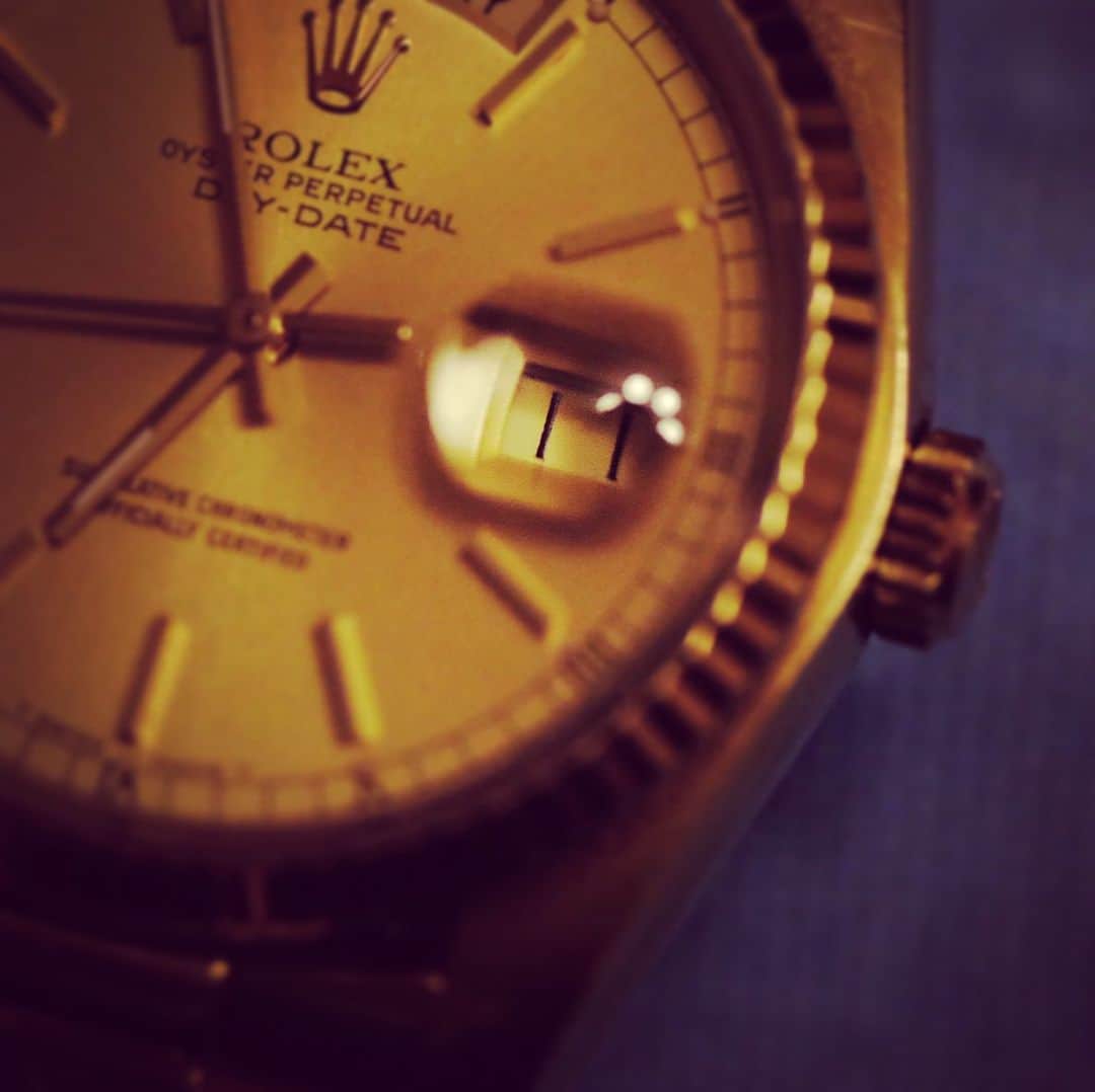 小林十市さんのインスタグラム写真 - (小林十市Instagram)「#rolex #祖父の形見の腕時計」10月11日 17時34分 - monsieur_11