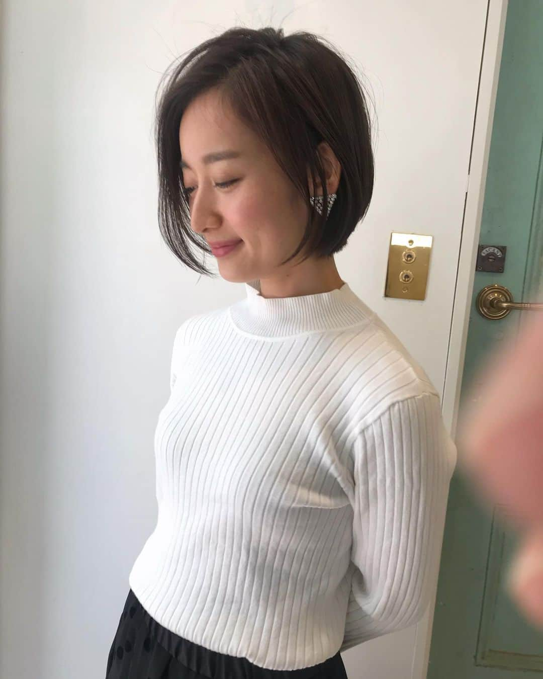 ショートヘアカタログ・紺野 善仙さんのインスタグラム写真 - (ショートヘアカタログ・紺野 善仙Instagram)「ショートが似合う #紺野ショート #ショートが似合う」10月11日 17時54分 - nori190