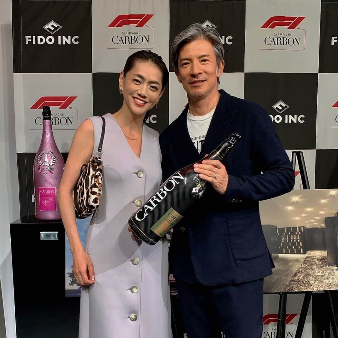 前田典子さんのインスタグラム写真 - (前田典子Instagram)「@champagne_carbon_japan  #F1公式シャンパン #CARBON🍾🥂 @fidoinc #フィード #マンション#カーシェアリングマンション #ポルシェ」10月11日 21時22分 - maenorichang