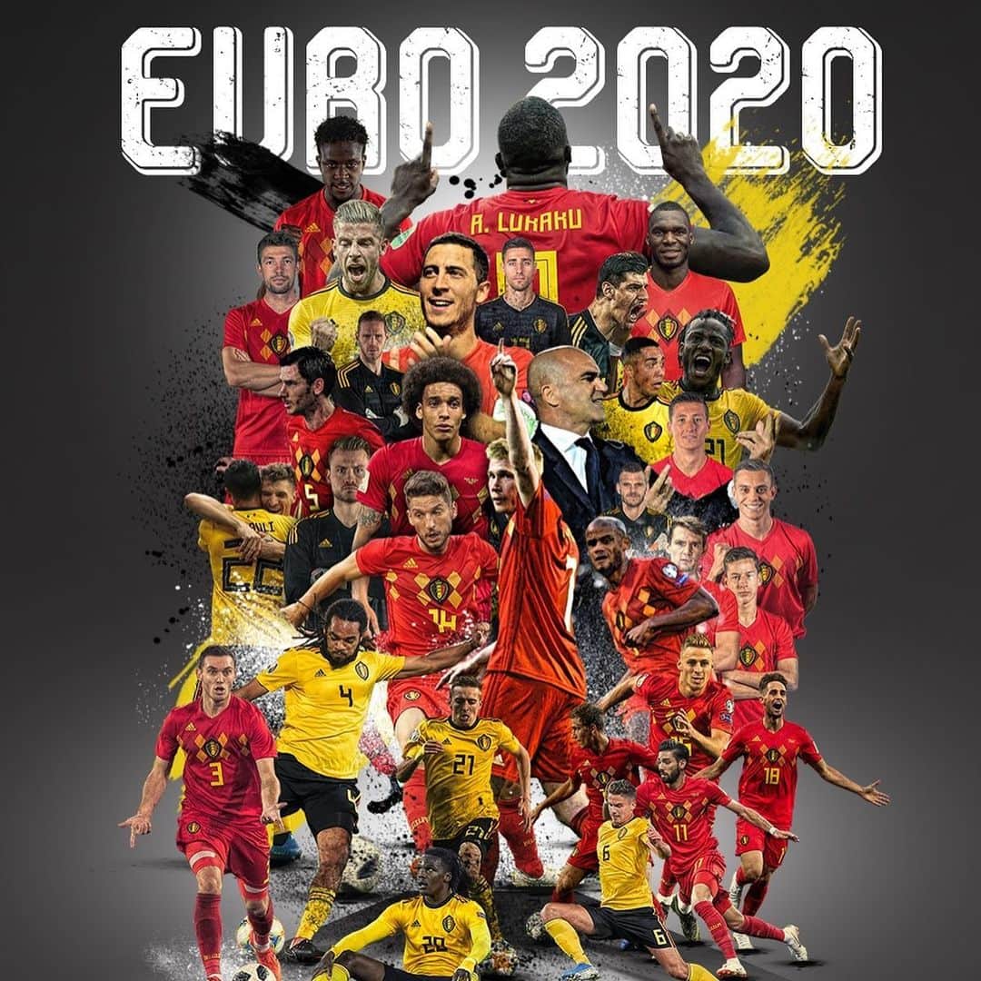 エデン・アザールさんのインスタグラム写真 - (エデン・アザールInstagram)「🇧🇪 Well done everyone, qualified! #euro2020 #comeonbelgium  Bien joué les gars, on est qualifié! 💪🏼 #lafamille 🇧🇪」10月11日 21時34分 - hazardeden_10