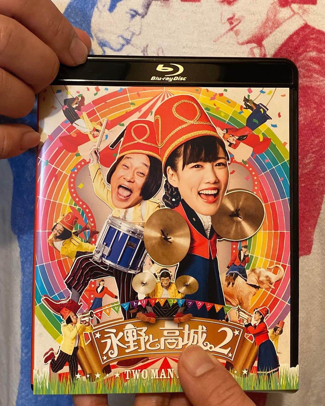 永野さんのインスタグラム写真 - (永野Instagram)「‪『永野と高城。2』のサンプルが届きました！最高です！れにちゃんキレッキレです！10/23(水)Blu-ray&DVD発売です！‬ ‪3もれにちゃんキレッキレです！‬ ‪#永野と高城意外とマジメだった #momoclo #TDF ‬」10月11日 22時56分 - naganoakunohana