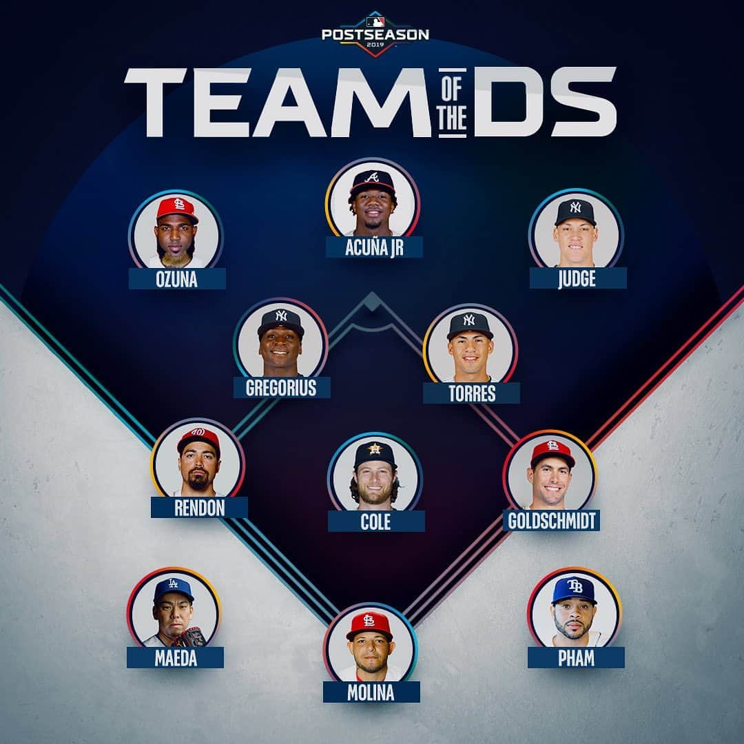 MLBさんのインスタグラム写真 - (MLBInstagram)「Pretty stacked squad.」10月12日 2時24分 - mlb