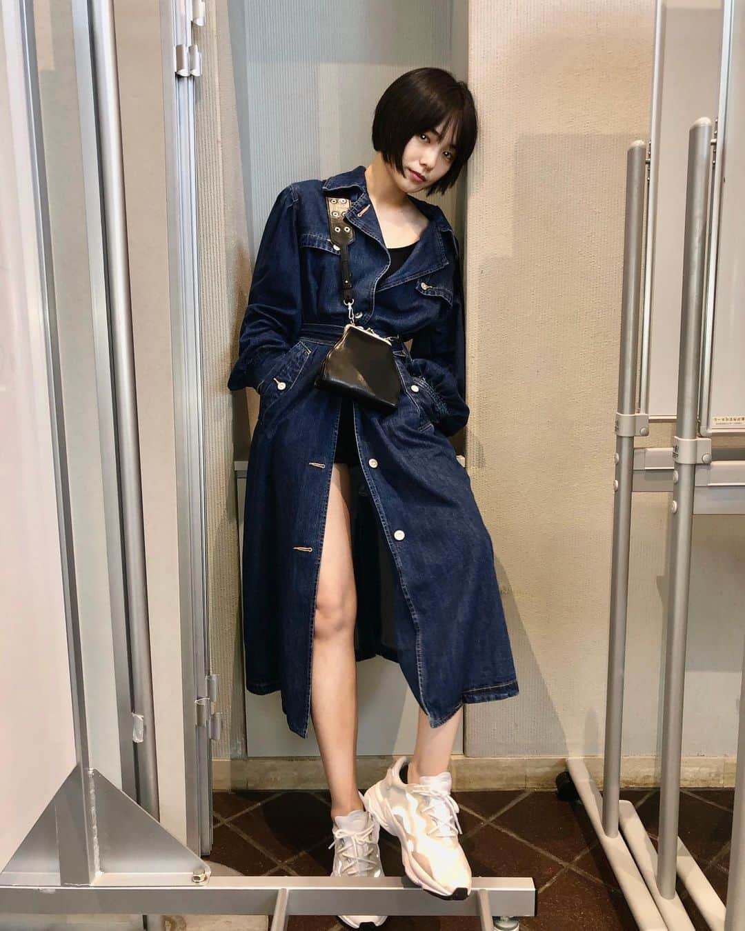 Mikako さんのインスタグラム写真 - (Mikako Instagram)「きょう　#moussy #bigotre #adidasoriginals」10月12日 18時21分 - mikako_faky