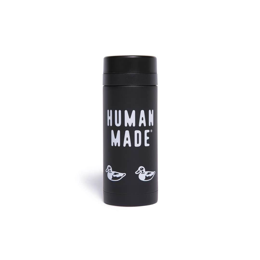 HUMAN MADEさんのインスタグラム写真 - (HUMAN MADEInstagram)「"THERMO STAINLESS BOTTLE 200ml #1"now exclusively available in online. www.humanmade.jp #humanmade #exclusively  オリジナルグラフィックをプリントしたサーモステンレスボトルです。真空2重構造の保冷温ボトルは、かさばらないスリムなサイズ感が特徴です。 Slim size vacuum flask with original graphic.」10月12日 11時07分 - humanmade