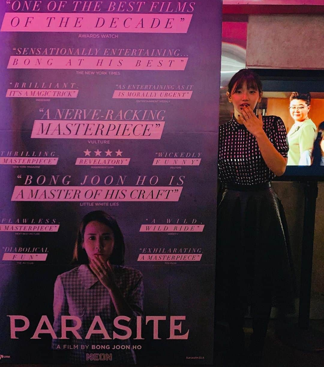 パク・ソダムさんのインスタグラム写真 - (パク・ソダムInstagram)「#parasite  연교.. 그리고 문광. 뉴욕에서 언니들을 만나다❤️힛」10月12日 13時07分 - imsodamm