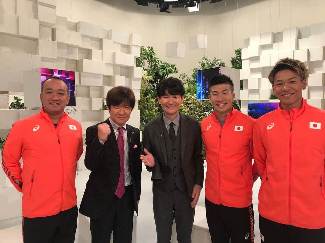 のインスタグラム：「収録に行ってきました！ TOKYOアスリートNHK総合📺 11月3日夜9時放送👀 ぜひ見てください！」