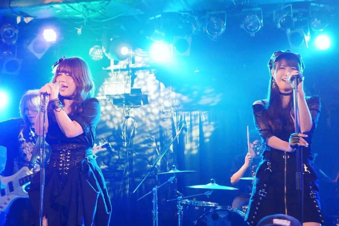 スターダム☆アイドルズのインスタグラム：「. 2019.8.26 高田馬場AREA  Mimic lyric.  THE BLACK BEAR BAND とスターダム★アイドルズのコラボ企画。」