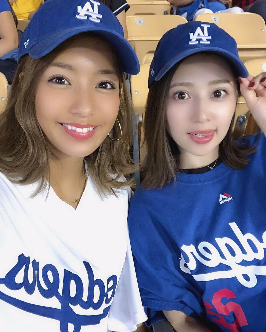 今野ゆいさんのインスタグラム写真 - (今野ゆいInstagram)「野球⚾️観戦 #dodgers #baseball #kershaw」10月12日 20時11分 - yui_85_