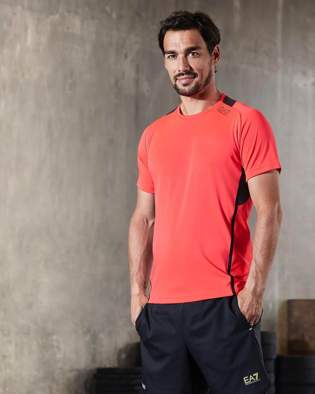 Armani Officialさんのインスタグラム写真 - (Armani OfficialInstagram)「Italian tennis player and #EA7 testimonial @fabiofogna wears bright pieces form the EA7 FW19-20 collection」10月13日 1時12分 - emporioarmani