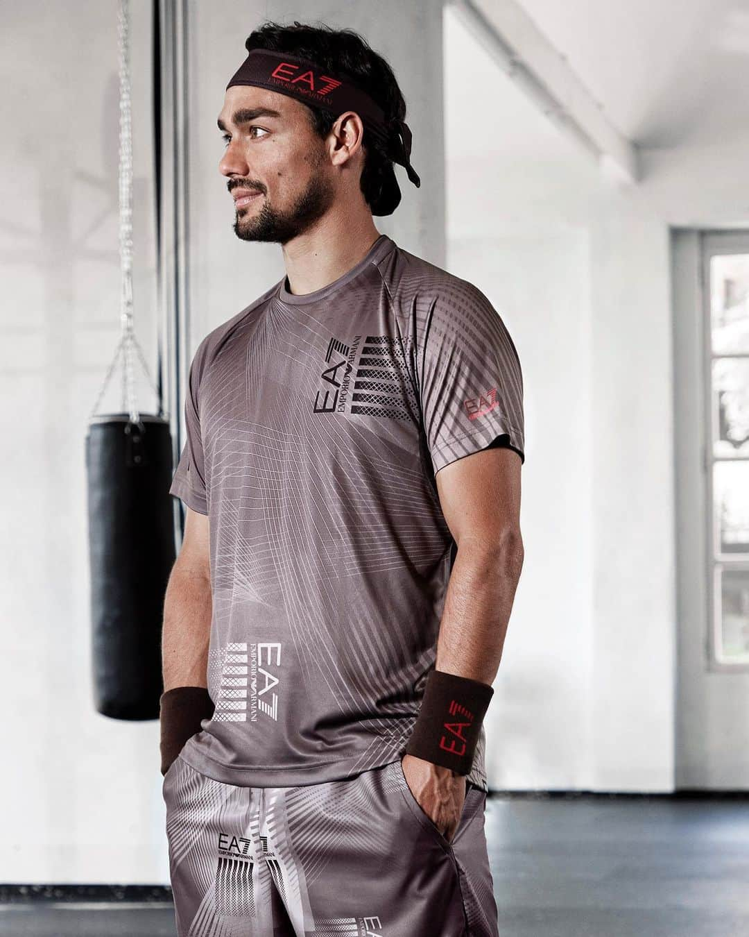 Armani Officialさんのインスタグラム写真 - (Armani OfficialInstagram)「Fabio Fognini, #EA7 testimonial and Italian tennis champion models looks from the FW19-20 collection @fabiofogna」10月13日 1時09分 - emporioarmani