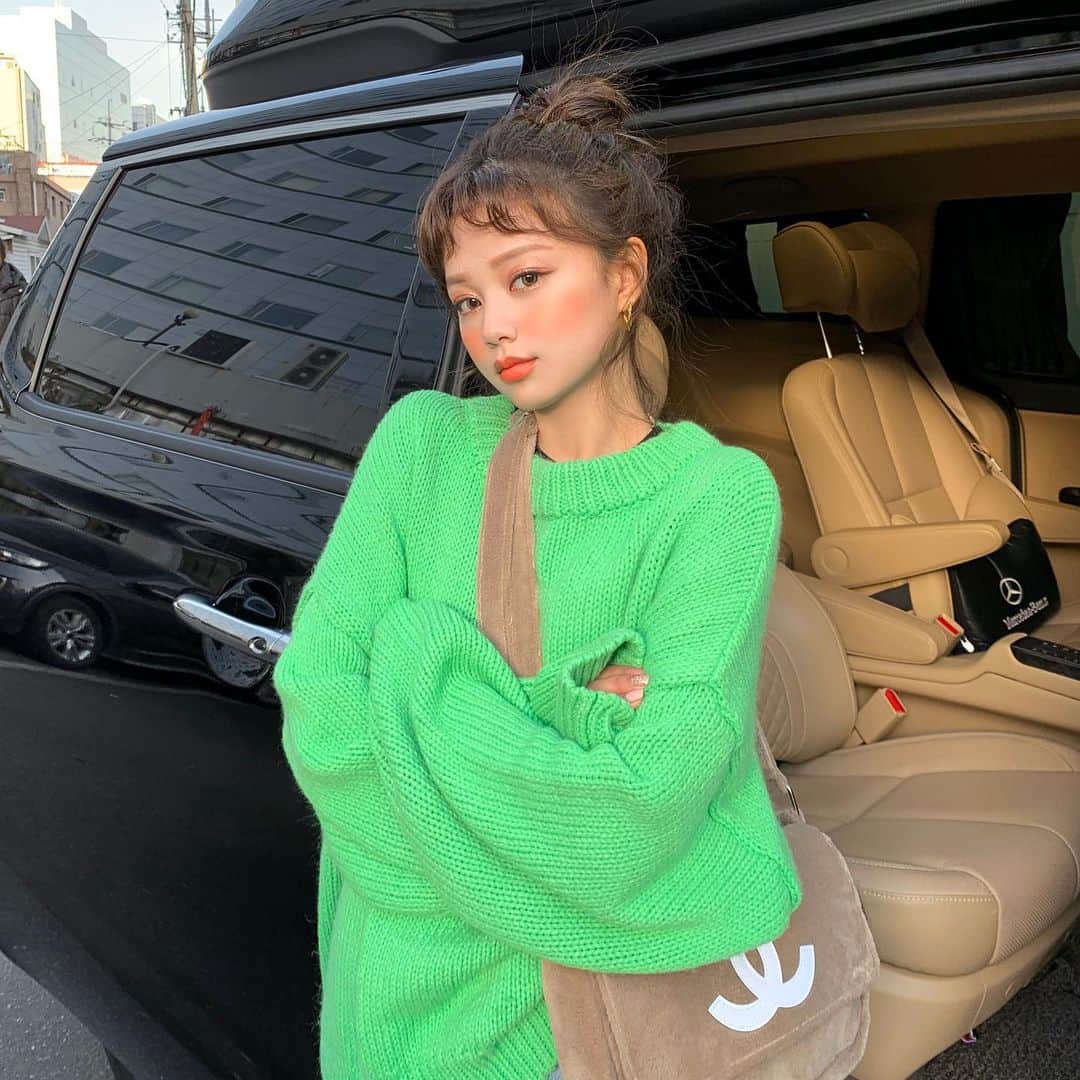 Chuuのインスタグラム：「즐주되세용💚💚 #chuuseoul」