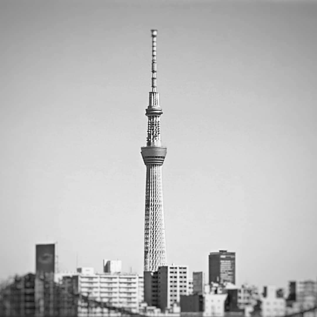 石黒浩のインスタグラム：「Skytree」