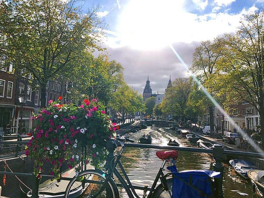 MIKAさんのインスタグラム写真 - (MIKAInstagram)「晴れておくれよ🌼美しい街🐰🌷 . . . . #amsterdam #ade #beautifulcity #netherlands #今週なかなかの雨予報 #オランダ #🇳🇱」10月13日 22時41分 - cjd_mika