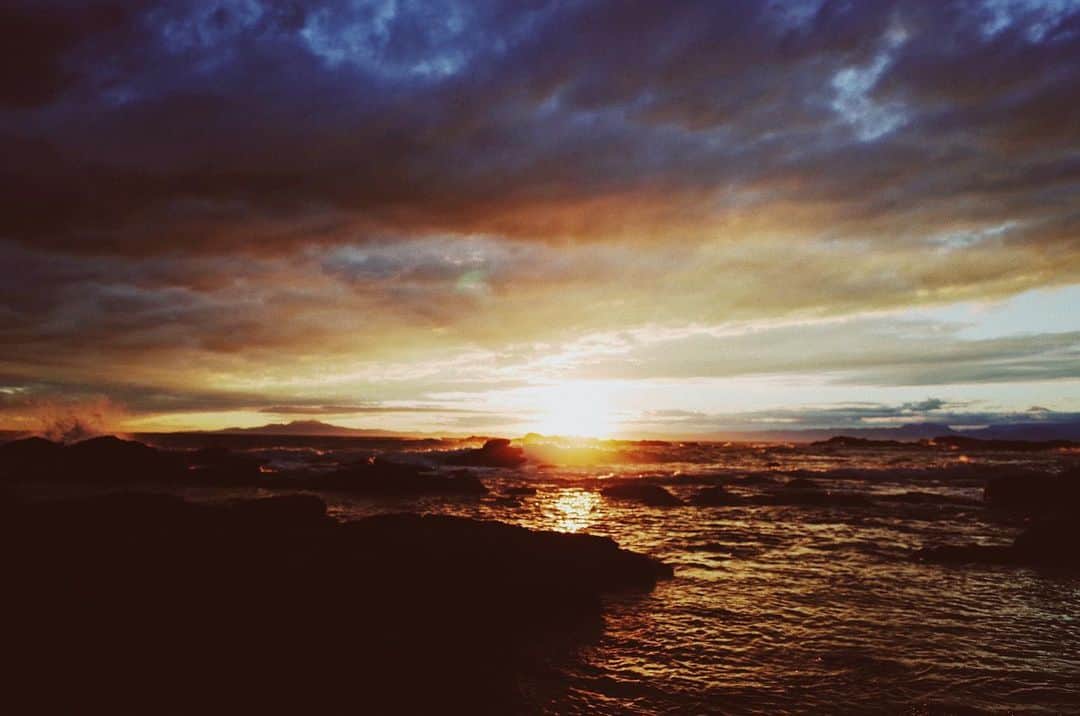 田中裕介のインスタグラム：「夕景。」