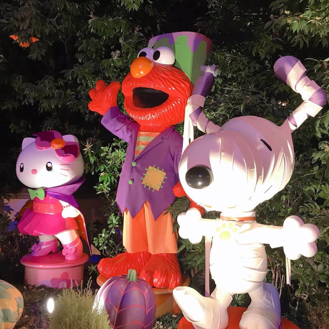 なかやまちえこのインスタグラム：「#usj #ユニバ #ハロウィンナイト」