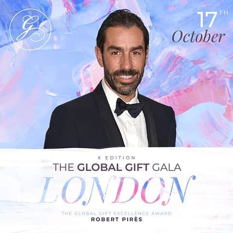 ロベール・ピレスさんのインスタグラム写真 - (ロベール・ピレスInstagram)「So excited! I’ve been announced to be the recipient of the "Global Gift Excellence Award” , a recognition of @globalgiftfoundation for my humanitarian work supporting different Non-profit organizations through the years.  Can’t wait to see you @mariarbravo @evalongoria and @melaniegriffith October 17th at @Kimptonfitzroy for the #GGGLondon19 ! . . #RobertPires #GlobalGiftFoundation #GlobalGifters」10月13日 18時29分 - robert_pires07