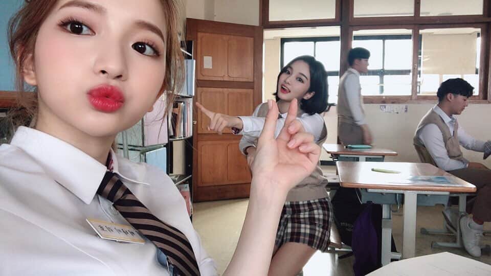 南りほのインスタグラム：「7시 #다시만난너 11화 같이 보러가자💙」