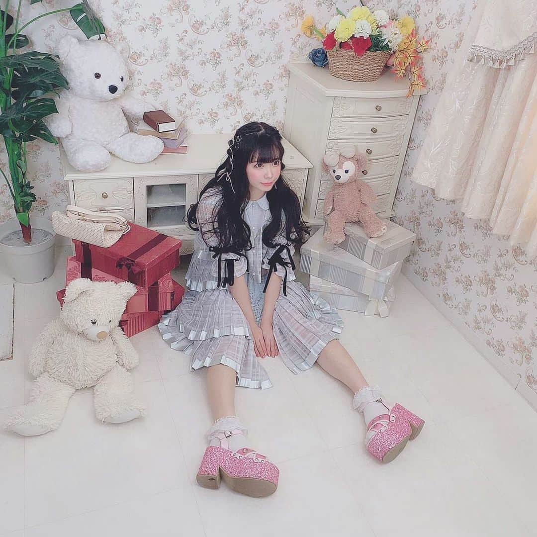 のインスタグラム：「🧸 💗 🧸 💗 (Ｕ '人' Ｕ)  #febri #rurumu  #japaneseidol  #japanesegirl  #恋汐りんご  #恋汐りんごのつくりかた」