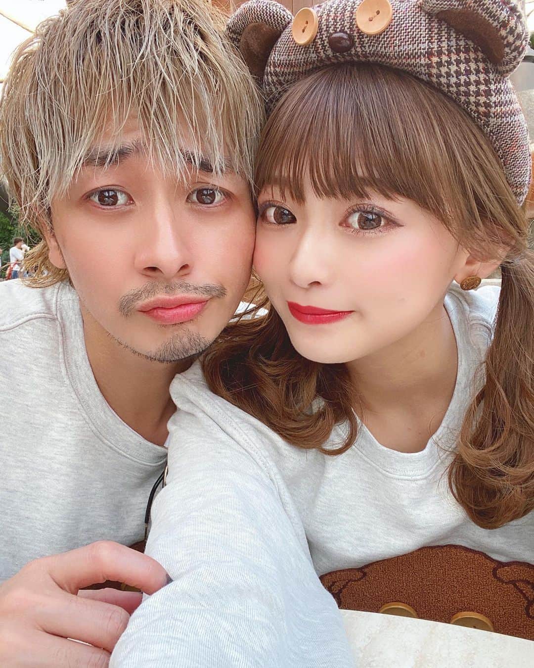 のインスタグラム：「台風、、、名古屋は 大丈夫でした😥 大変な地域もあると思います😭 本当に台風は怖いですね😖 1日も早くいつもの生活に 戻れますように🙏✨✨✨ 先日の🌎ＵＳＪ🌏 🧸コーデ🧸 ご予約開放日✂︎ 1回目 10月15日火曜日21時 2回目 10月27日日曜日21時 ご予約よろしくお願いします🤲」