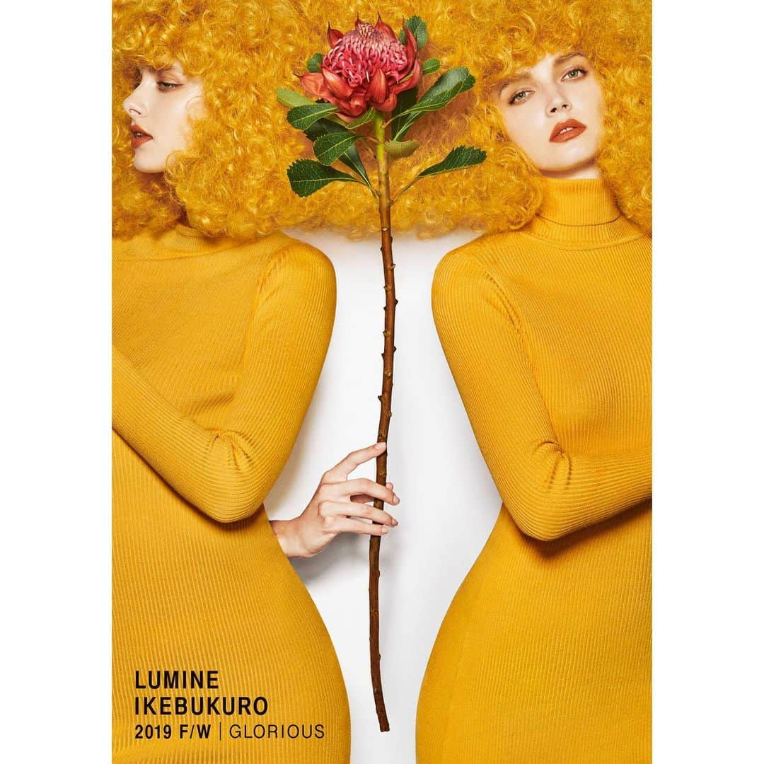 吉田ユニさんのインスタグラム写真 - (吉田ユニInstagram)「LUMINE IKEBUKURO 2019F/W #花瓶 #flowervase  #lumine #fall  #winter #flower #ルミネ池袋」10月13日 21時03分 - yuni_yoshida