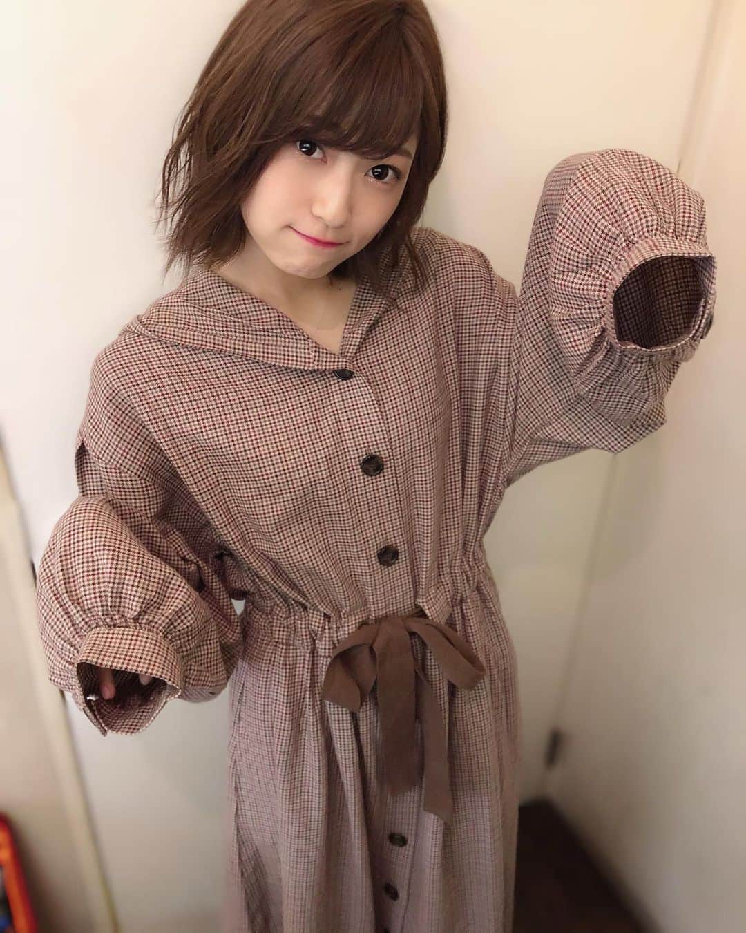 朝日花奈さんのインスタグラム写真 - (朝日花奈Instagram)「トキロケワンマン 1部の私服🐘💕 ゆるっとした服が好き。。。♡」10月13日 21時53分 - a_kana0713