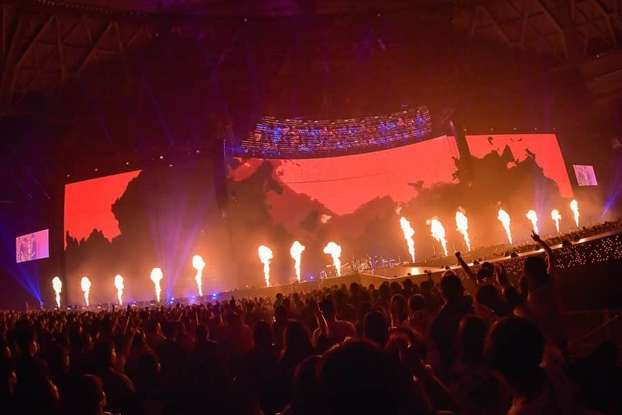 直井由文さんのインスタグラム写真 - (直井由文Instagram)「KYOCERA DOME OSAKA #auroraark Photo by 古溪一道」10月14日 7時47分 - boc_chama_9