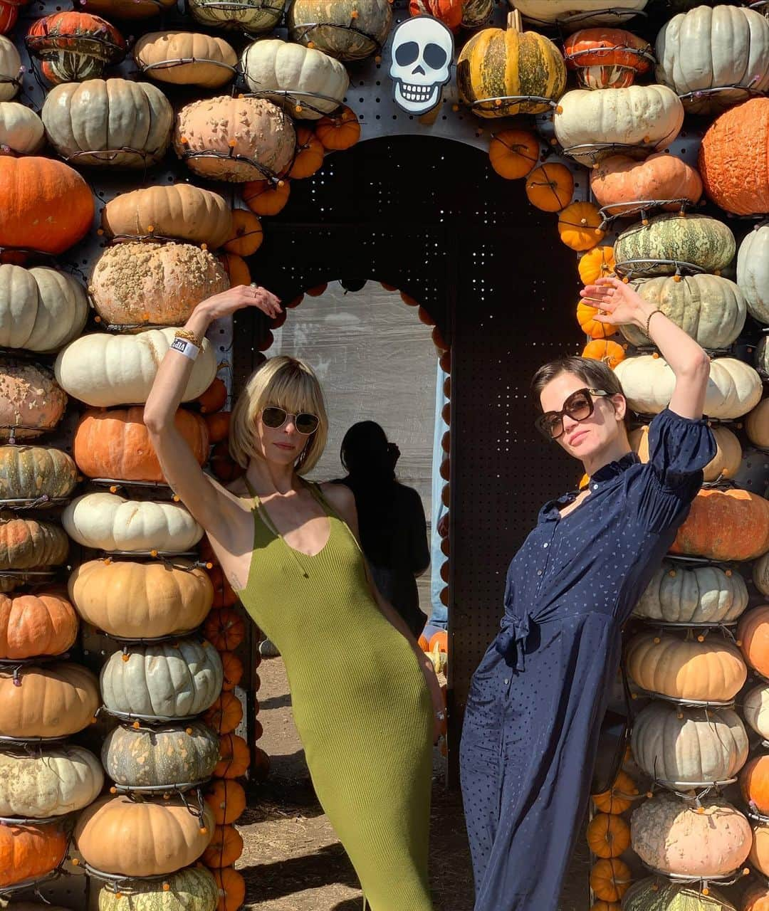 ジェイミー・キングさんのインスタグラム写真 - (ジェイミー・キングInstagram)「Our winter home. Yes. Sylvia and I will make a meal out of it 🎃 #pose #happyhalloween #mrbones」10月14日 8時36分 - jaime_king