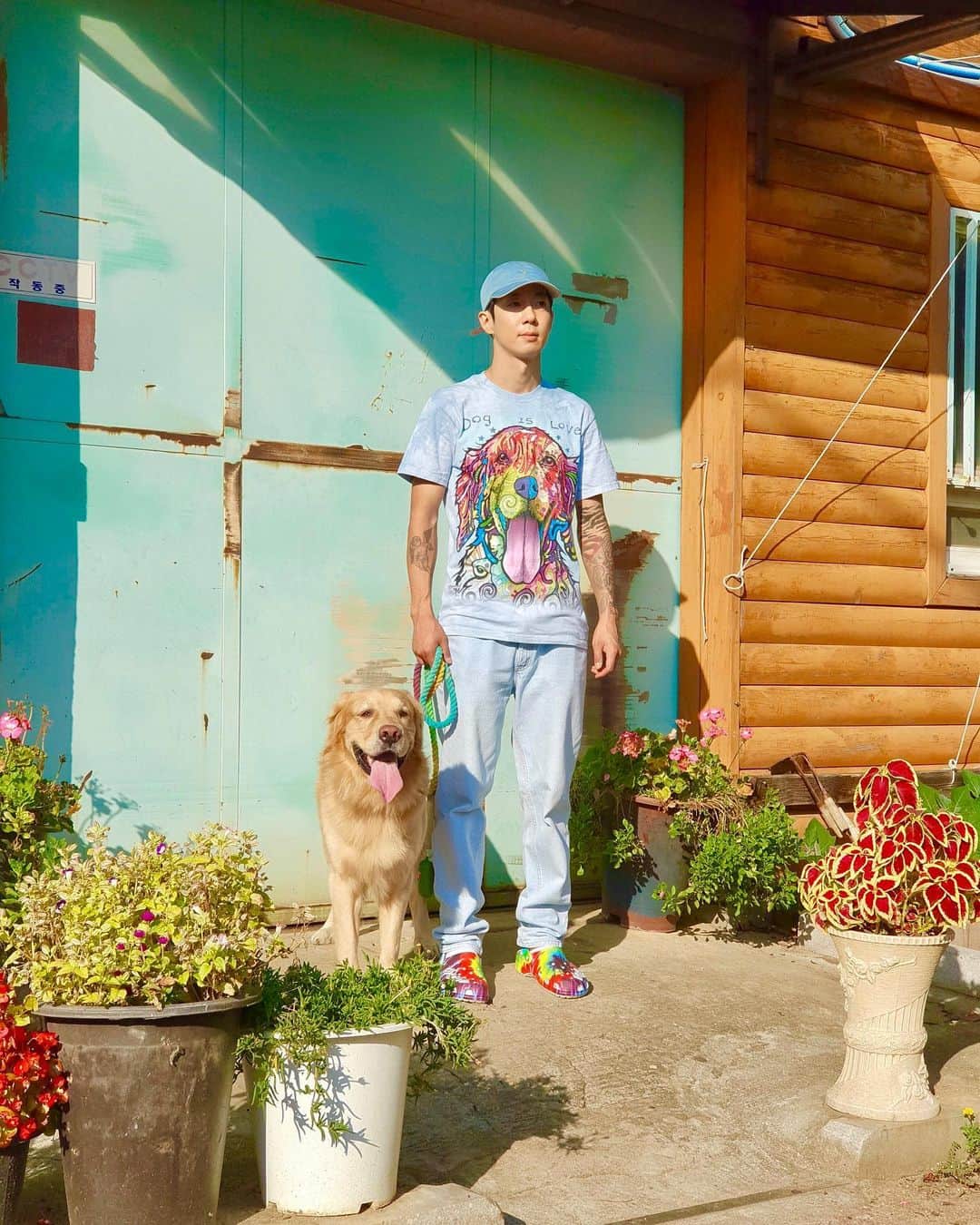 ダリ のインスタグラム：「Dog Is Love🦮🚶‍♂️」