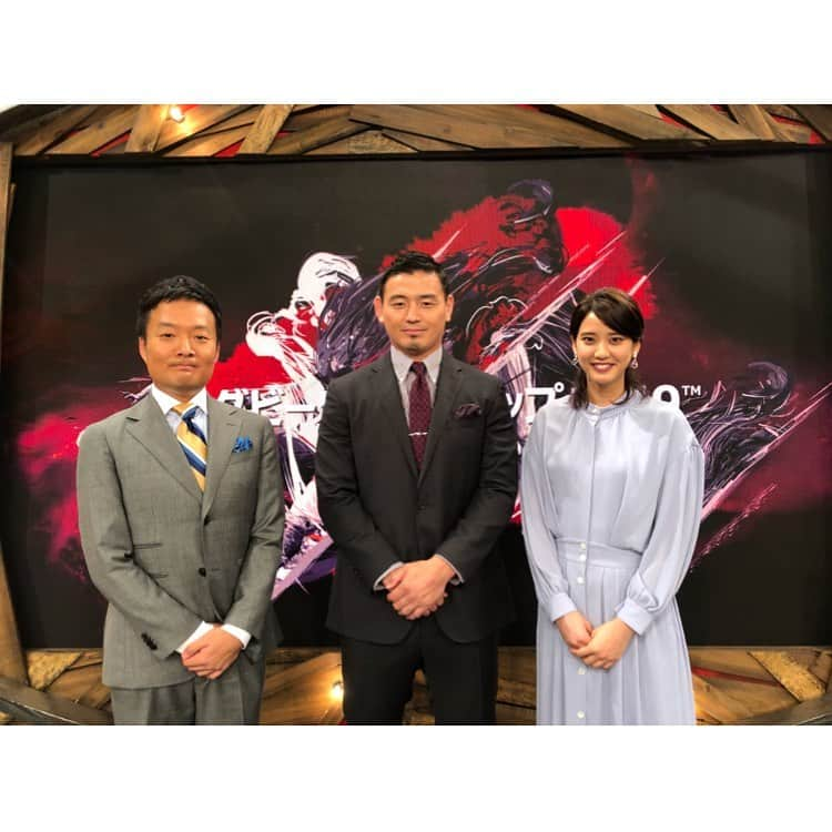 山崎紘菜さんのインスタグラム写真 - (山崎紘菜Instagram)「. NHK BS1「ラグビーW杯 ウィークリー ハイライト」 今週もありがとうございました。 今週は五郎丸歩さんと、小林陽広アナウンサーさんと一緒にお届けしました。 いよいよ決勝トーナメントが始まります。 日本の快進撃、期待しましょう！ #NHK #BS1 #ラグビーW杯ウィークリーハイライト」10月14日 13時30分 - hirona_yamazaki