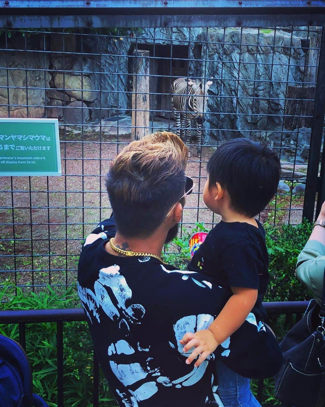 大澤茂樹さんのインスタグラム写真 - (大澤茂樹Instagram)「Son's first zoo #zoo #zebra #son #ueno #Tokyo #reversal #rvddw」10月14日 14時41分 - shigeki_osawa