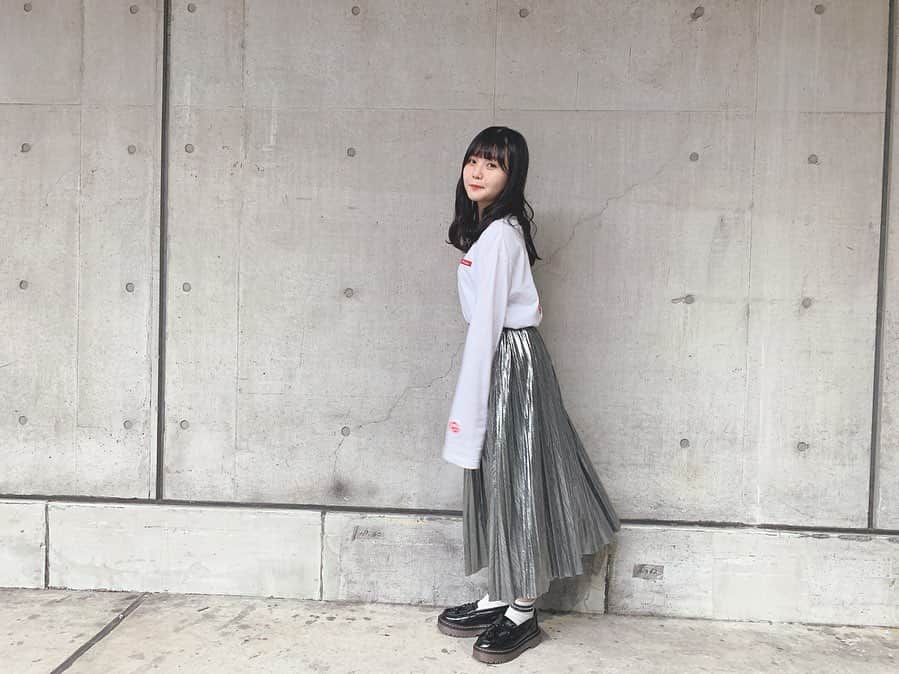 上村亜柚香さんのインスタグラム写真 - (上村亜柚香Instagram)「最近はロンTハマってます ‪ ‬  #ゆるゆるコーデ #ロンt」10月14日 15時29分 - kamimuraayuka