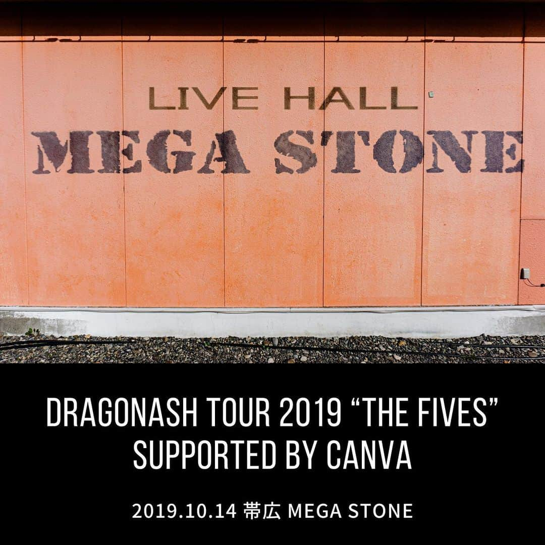 Dragon Ashさんのインスタグラム写真 - (Dragon AshInstagram)「帯広 MEGA STONE #DA_livephoto photo by @nekoze_photo」10月14日 16時02分 - dragonash_official