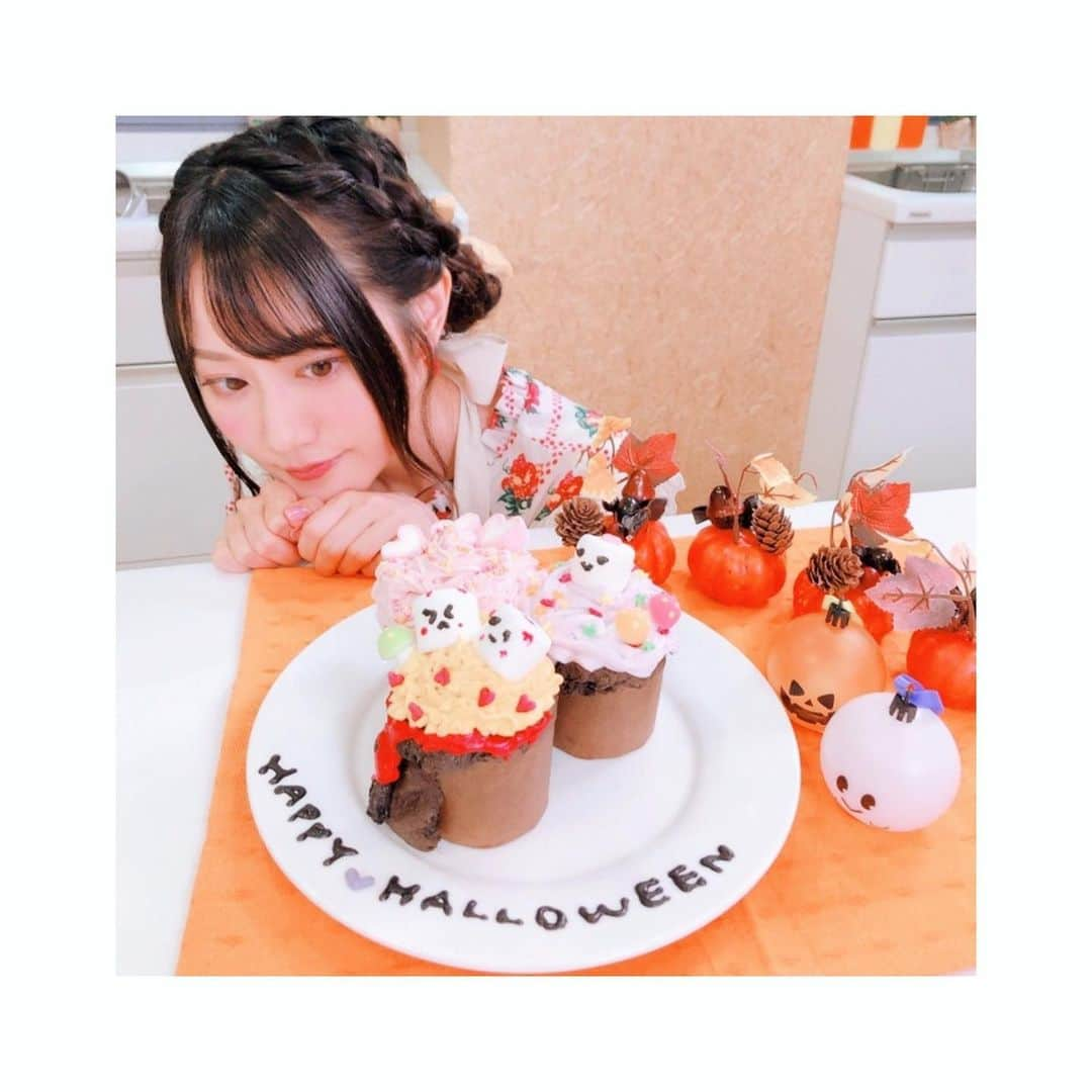 小倉唯さんのインスタグラム写真 - (小倉唯Instagram)「#Halloween #cooking #cupcake #happyhalloween #🎃 #👻 #🧁」10月14日 16時31分 - yui_ogura_official