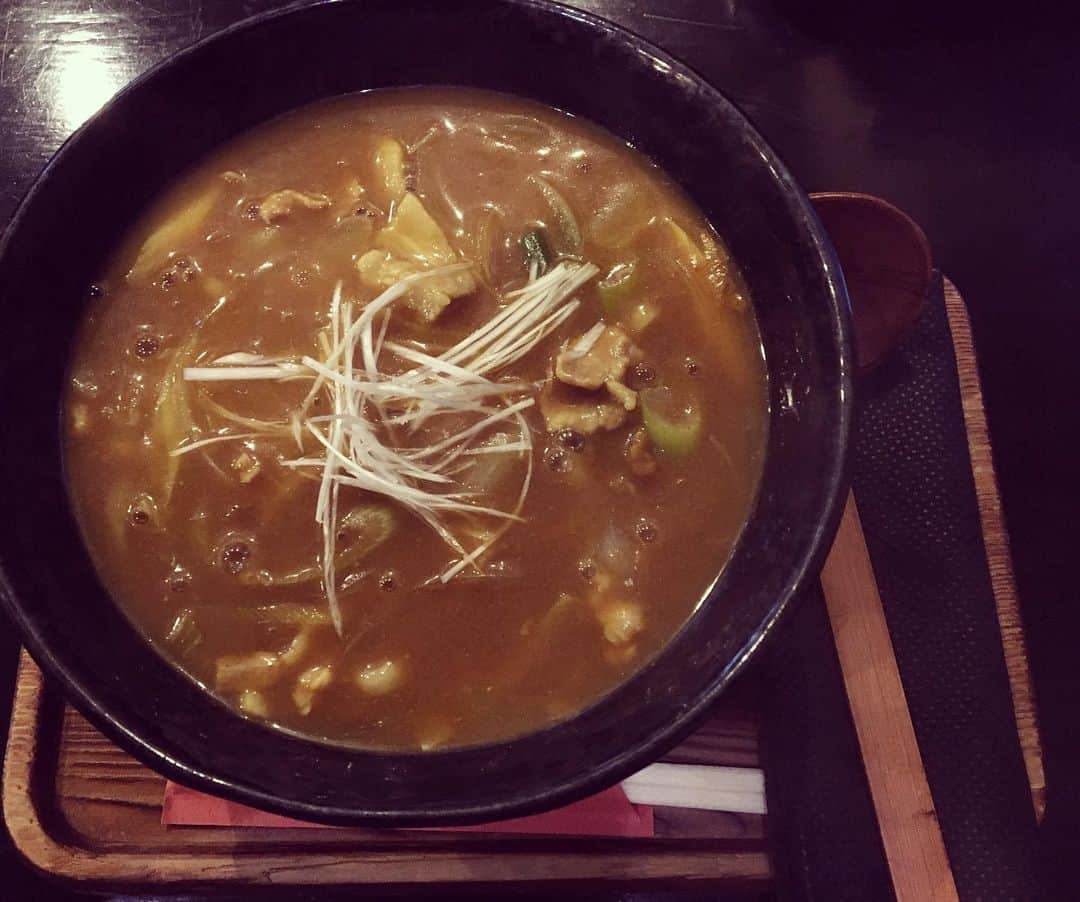 なごむさんのインスタグラム写真 - (なごむInstagram)「※ カレーうどん（和風）」10月14日 16時37分 - matsumotoooooo