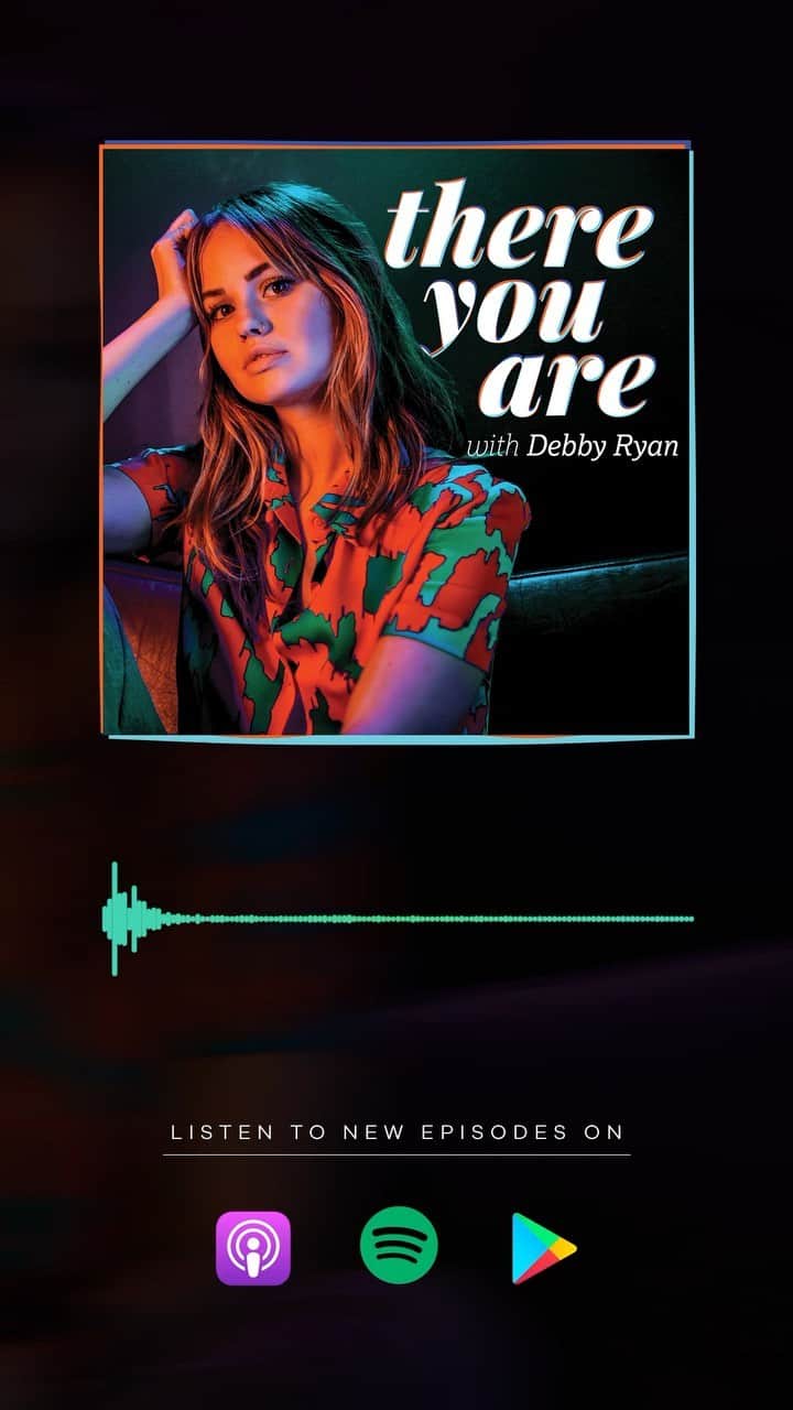 デビー・ライアンのインスタグラム：「Guys I started a podcast! Kicking it off for the rest of the month by inviting my Insatiable castmates and showrunner over, as well as some specialists in some of the conversations we’ve started on the show. Hit us with your questions and dream guests at @thereyouarepod and subscribe on iTunes or wherever you listen to podcasts ✨ http://bit.ly/thereyouarepod」