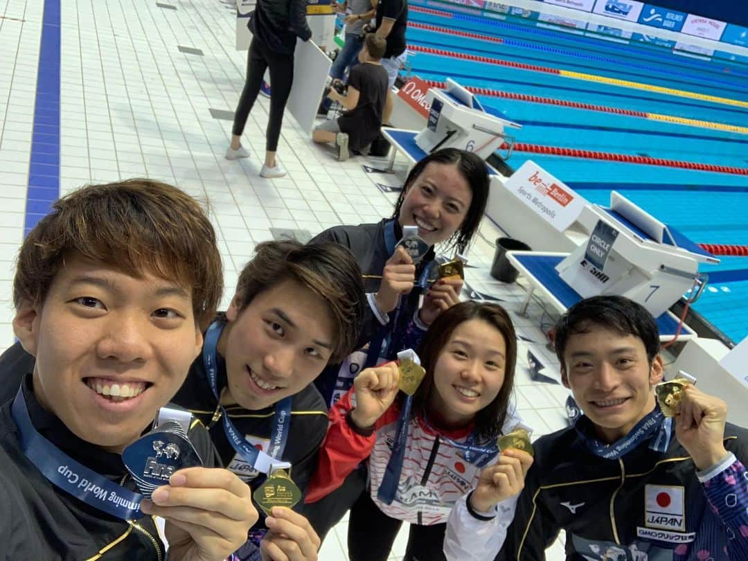 渡辺一平さんのインスタグラム写真 - (渡辺一平Instagram)「ワールドカップ ベルリン大会も終わり！ 200m平泳ぎ🥈 ハンガリーよりもタイムもあげれて、いいレースできました🐬🐬🐬 #berlin  #swc19 #ldhsports」10月14日 18時52分 - ippei_watanabe