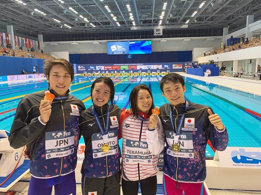 寺村美穂さんのインスタグラム写真 - (寺村美穂Instagram)「#20191014  Budapest🇭🇺Berlin🇩🇪 World Cup Europe🏊‍♂️🏊‍♀️ おわりました🥇🥈🥈🥈🥉 この時期の長水での連戦は 本当にきつかったけど 充実した2週間でした🤗 リレーほんとうによい思い出🌟 かえってから本格的に強化練習が はじまります🏊‍♀️がんばる！！ #swc19」10月14日 19時30分 - teramipooo