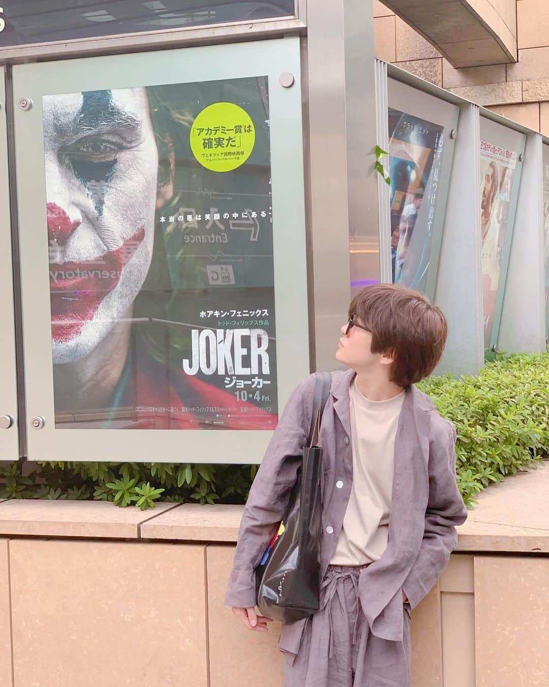 小西成弥さんのインスタグラム写真 - (小西成弥Instagram)「この前ジョーカー観に行ったよ😚 いせだい氏と一緒に^_^」10月14日 20時27分 - seiya_konishi