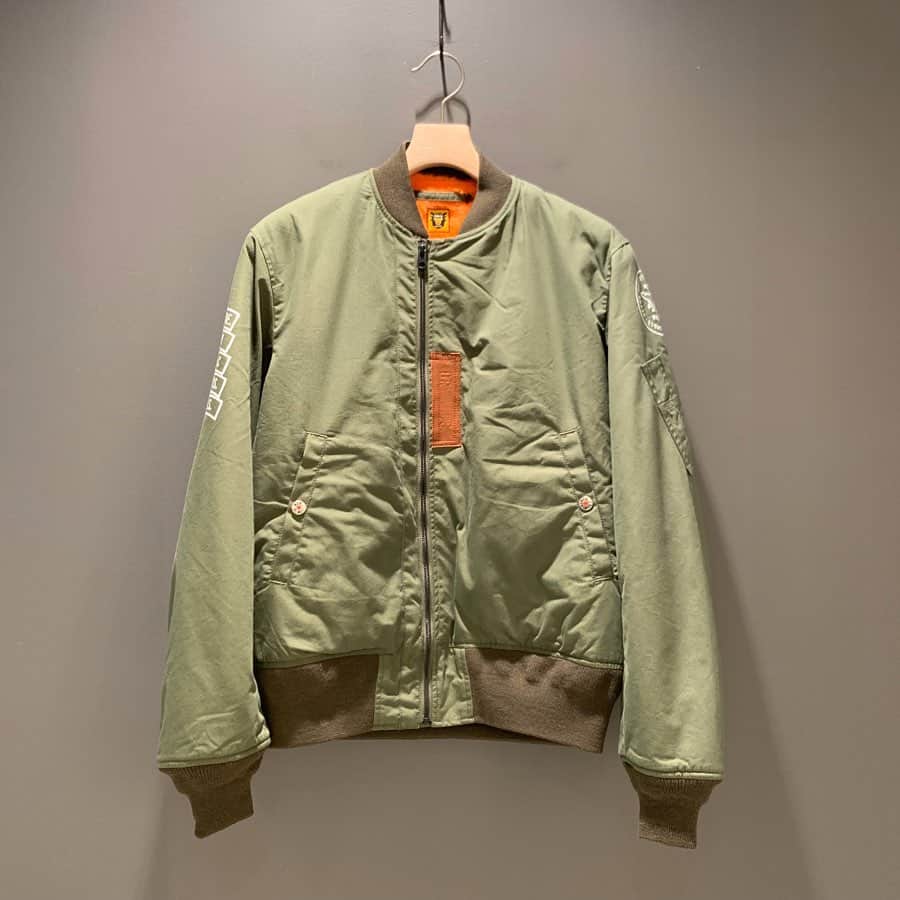のインスタグラム：「＜HUMAN MADE ＞ Mens Flight Jacket  BEAMS JAPAN 2F @beams_japan #humanmade #beams #beamsjapan #beamsjapan2nd Instagram for New Arrivals Blog for Recommended Items #japan #tokyo #shinjuku #fashion #mensfashion #womensfashion #日本 #東京 #新宿 #ファッション#メンズファッション #ウィメンズファッション #ビームス #ビームスジャパン」