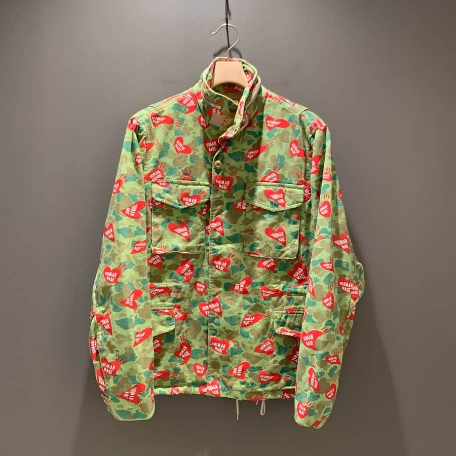 のインスタグラム：「＜HUMAN MADE ＞ Mens Hart Camo Field Jacket  BEAMS JAPAN 2F @beams_japan #humanmade #beams #beamsjapan #beamsjapan2nd Instagram for New Arrivals Blog for Recommended Items #japan #tokyo #shinjuku #fashion #mensfashion #womensfashion #日本 #東京 #新宿 #ファッション#メンズファッション #ウィメンズファッション #ビームス #ビームスジャパン」