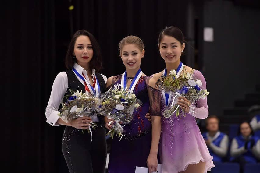 エリザベータ・トゥクタミシェワさんのインスタグラム写真 - (エリザベータ・トゥクタミシェワInstagram)「Finlandia Trophy 2019 🥈 ⠀ На произвольной в очередной раз получила кайф от программы! Костюм, музыка, настроение - все совпало ⠀ Увидимся в Лас-Вегасе! ⠀ Ещё полетаем 😏 ____ ⠀ Finlandia Trophy 2019 🥈 ⠀ On free program once again I felt pleasure from the program!  Costume, music, mood - all coincided ⠀ See you soon in Las-Vegas! ⠀ Still flying 😏」10月14日 20時32分 - liza_tuktik