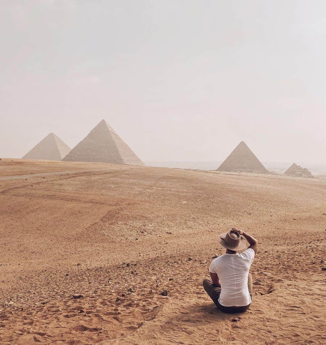 三浦大地さんのインスタグラム写真 - (三浦大地Instagram)「ピラミッドやほ。  #pyramids #giza #egypt」10月14日 20時37分 - daichi_1127