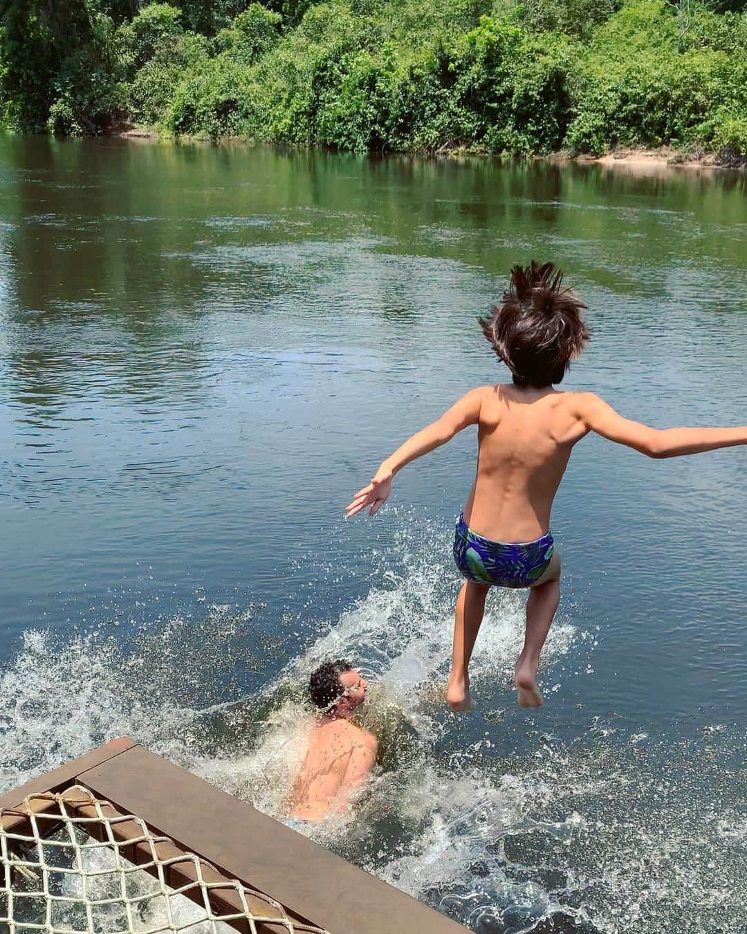 カロリーネ・セリコさんのインスタグラム写真 - (カロリーネ・セリコInstagram)「Dia  Lu + Du 💦 Um pulo no Rio para acordar novo! ☀️ #CaCelicoViagem #CaCelicoTravel #CaCelicoFamily」10月14日 21時35分 - cacelico