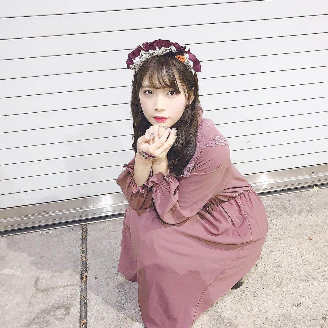 奈良未遥さんのインスタグラム写真 - (奈良未遥Instagram)「Halloween  #NGT48  #奈良未遥  #握手会 Halloweenコーデ🎃 ありがとうございました♥」10月14日 21時50分 - mihapiyo._.48