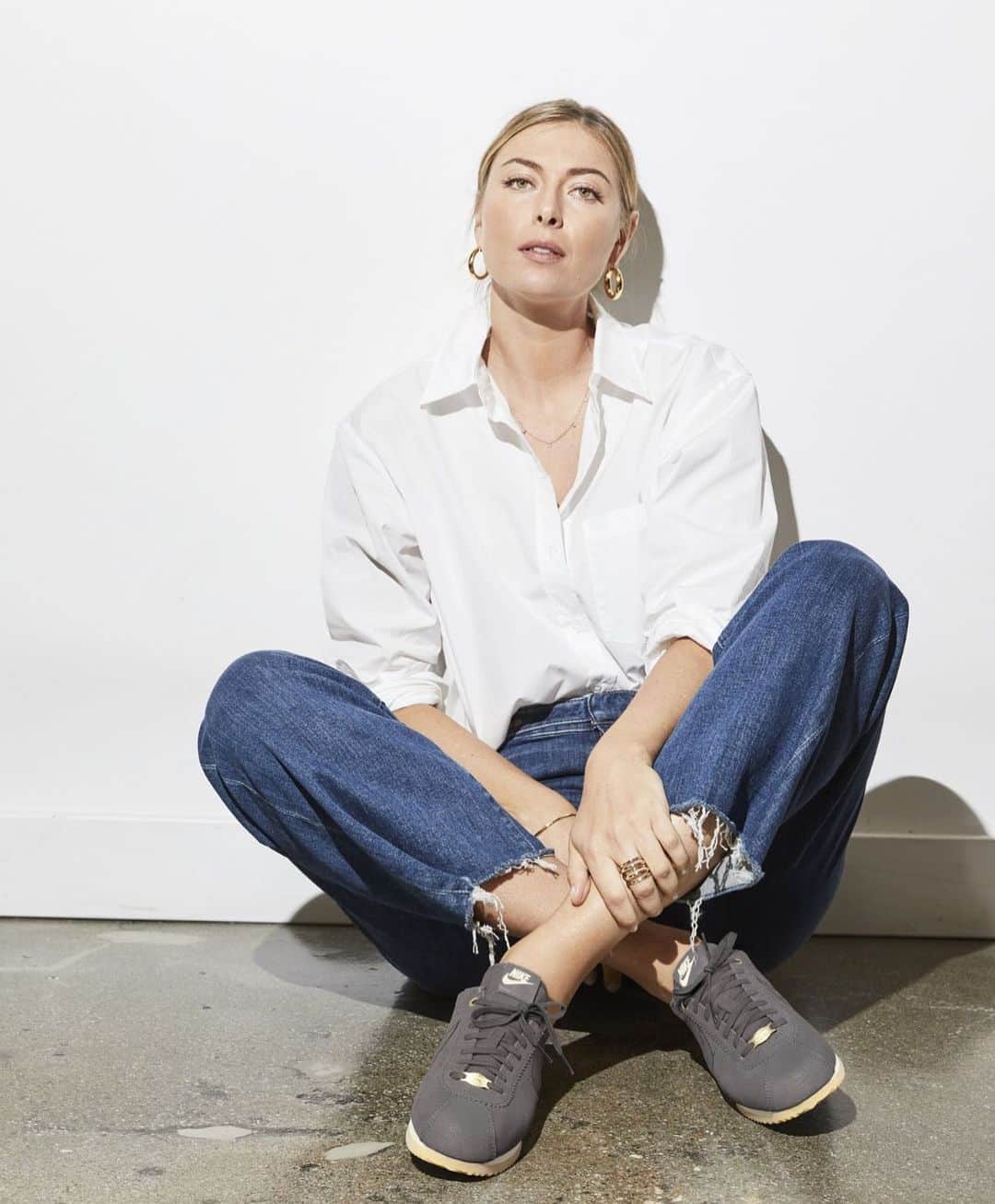 マリア・シャラポワのインスタグラム：「La Cortez 10/24 @nordstrom & @nike stores #perfectpairs」