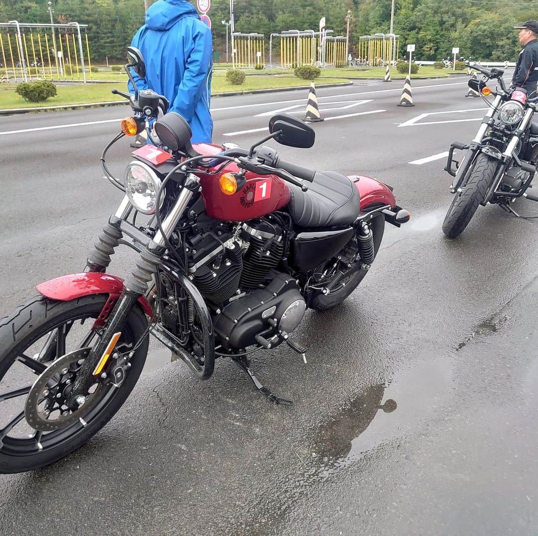 Princess M Classicのインスタグラム：「Princess M Classic のボギーです。 日本、勝ちましたね！  話は変わりますが、いま乗ってる中型のスクーターも15才、、修理が頻繁になってきました。もう乗りたいスクーターが少なくなってきていて、、 今日はハーレーの試乗会に行ってきました！ 乗り心地良いですネー🙆‍♀️ これは検討の余地あり😍  #アンティーク  #バイク  #ハーレーダビッドソン  #ローライダー  #試乗会  #京都」