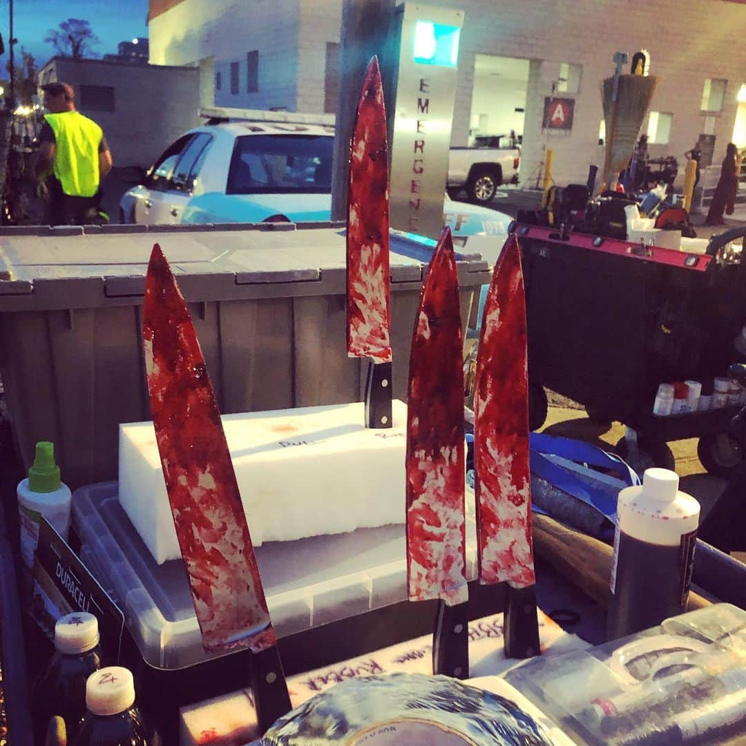 ジュディ・グリアさんのインスタグラム写真 - (ジュディ・グリアInstagram)「Props. #halloweenkills」10月14日 23時19分 - missjudygreer