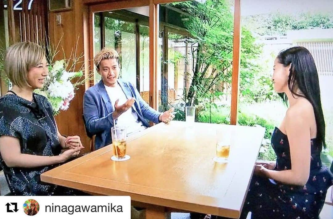 沢尻エリカファンのインスタグラム：「2019.9.21 蜷川実花Instagramより💛 #Repost @ninagawamika with @get_repost ・・・ 明日朝「ボクらの時代」は9月22日（日）7時～フジテレビ系でオンエア  小栗くんと、エリカとでるよ！ みてねー #映画人間失格」